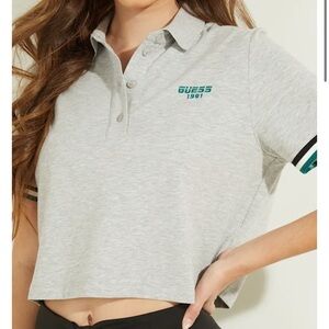 New GUESS Alissa Crop Polo